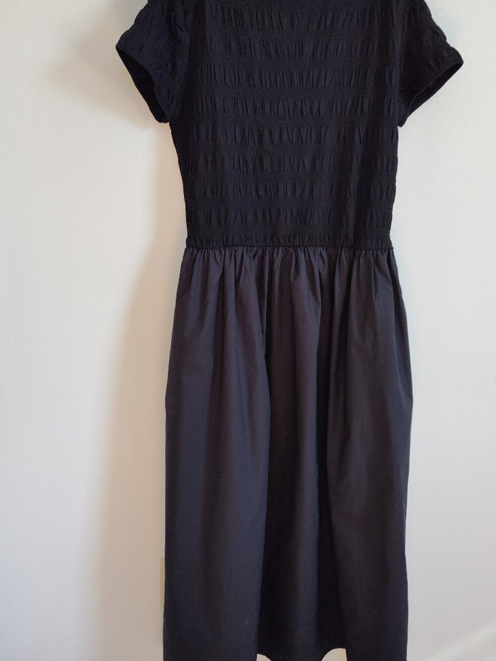 Madewell Short-Sleeve Midi Dress